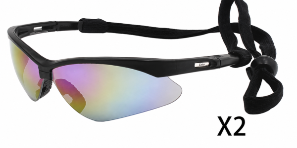 Lentes sol deportivo espejo multicolor — Owl Vision