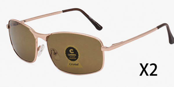 Lentes sol metálico rose gold — Owl Vision
