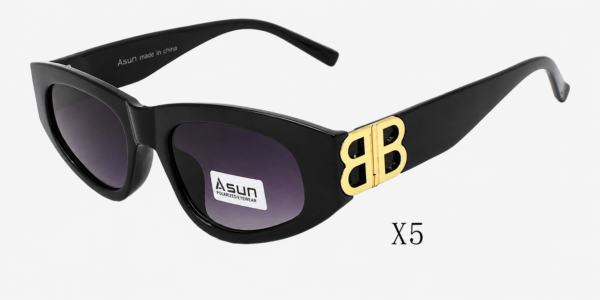 Lentes sol cat eye negro dorado — Owl Vision
