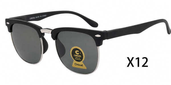 Lentes sol clubmaster negro — Owl Vision